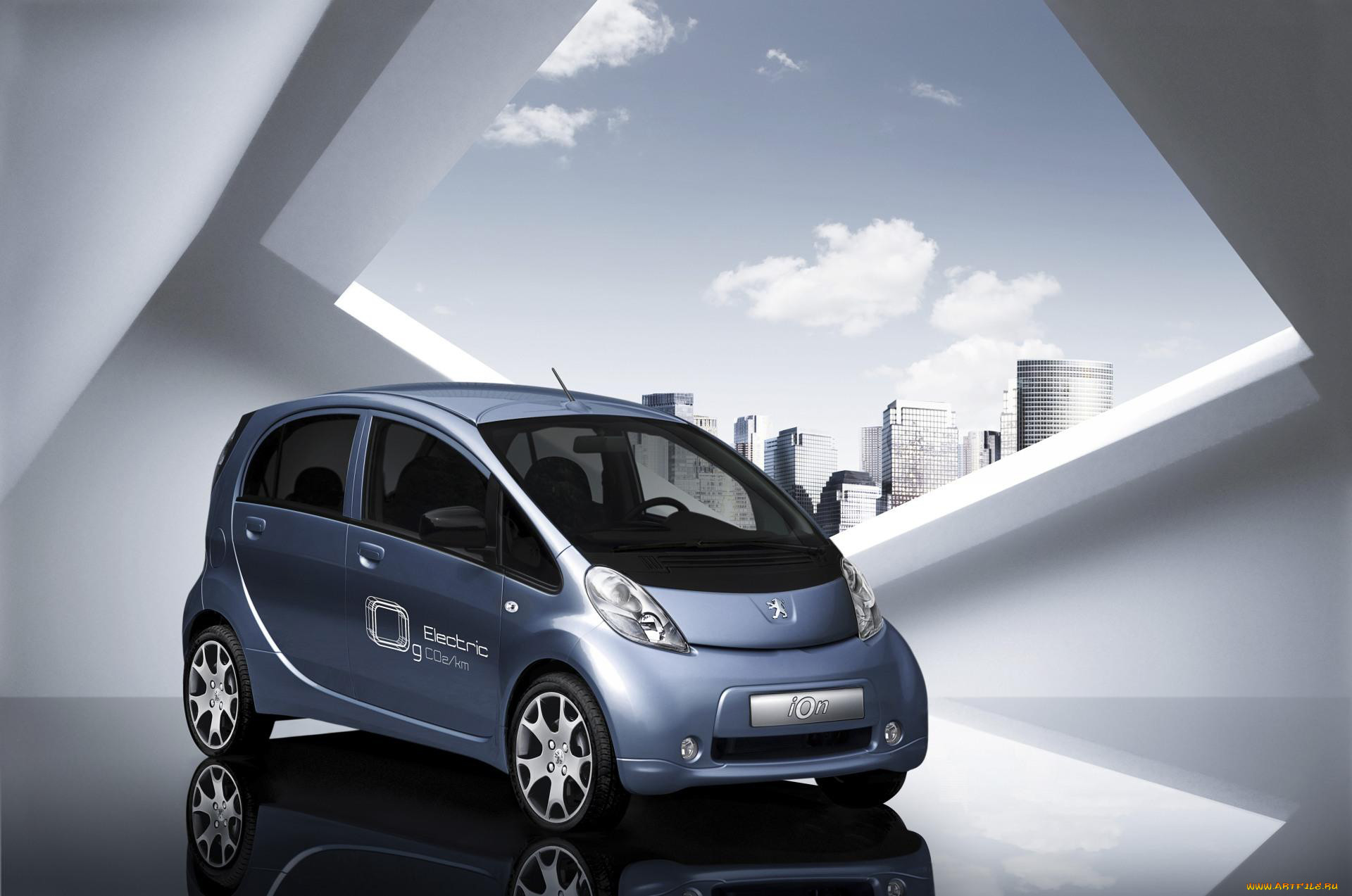 peugeot ion concept electric 2010, , peugeot, ion, concept, electric, 2010, car